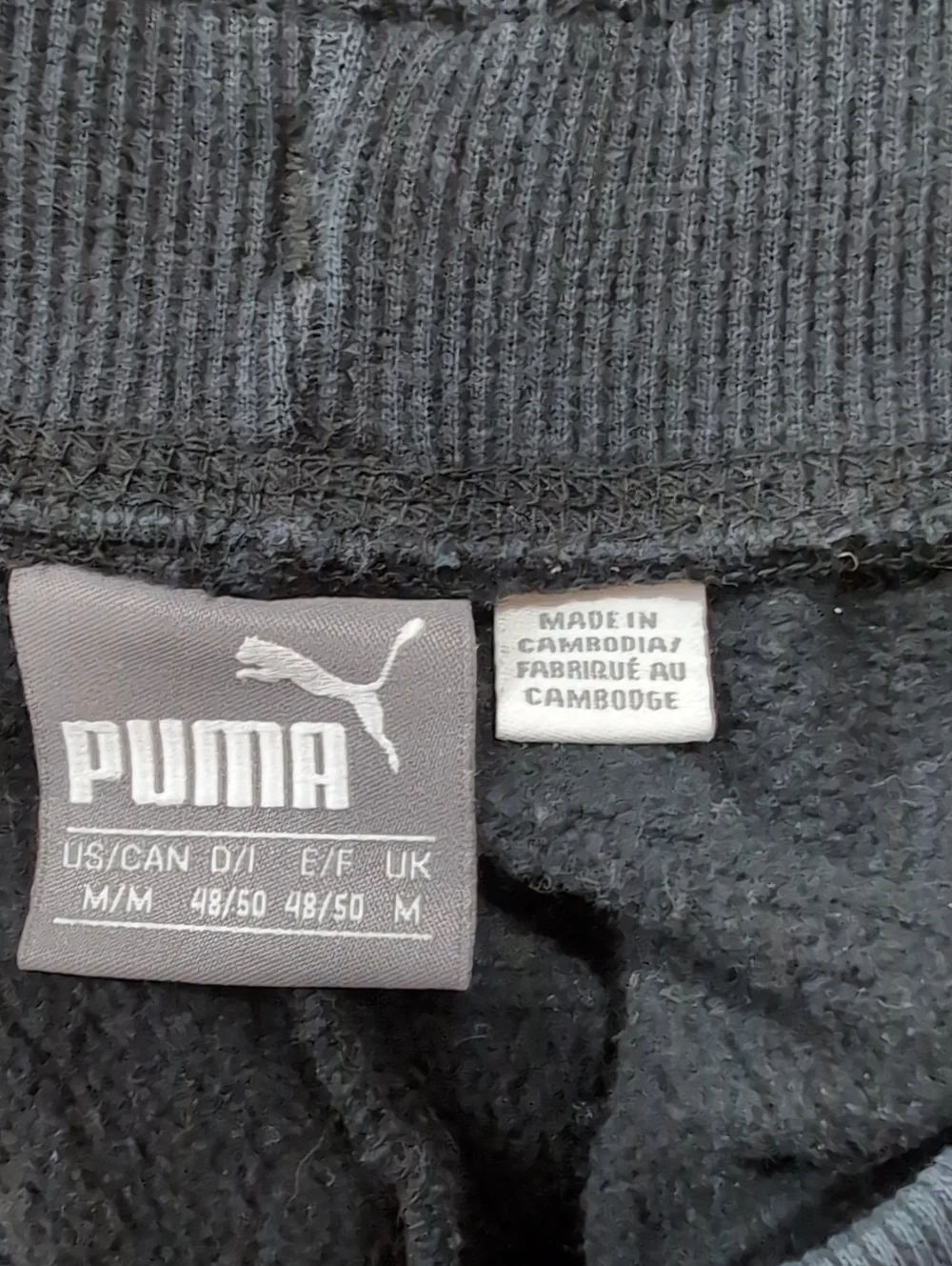 Puma Men’s Black Athletic Sweatpants